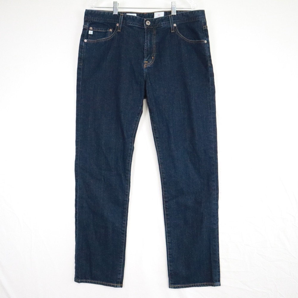 AG Adriano Goldschmied Jeans Mens 36x31 B-Type II Straight 5-Pocket Denim Blue